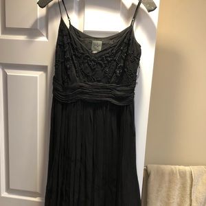 Calvin Klein black beaded dress